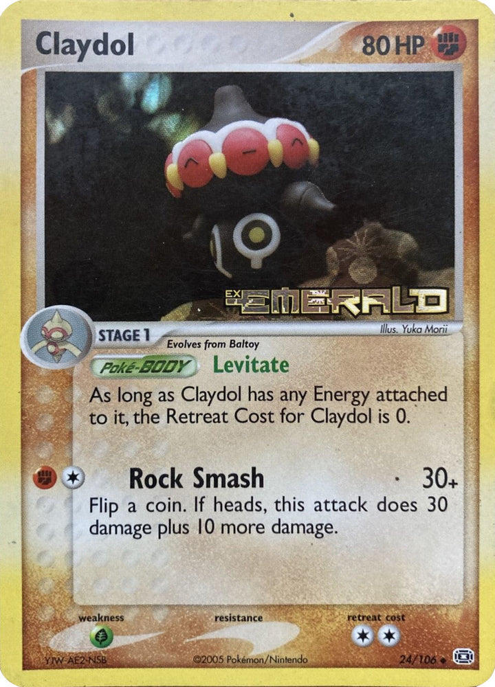 Claydol (24/106) (Stamped) [EX: Emerald] Pokémon