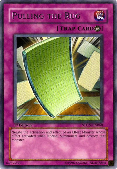 Pulling the Rug [STON-EN060] Rare Yu-Gi-Oh!
