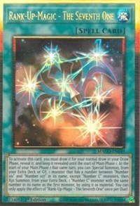 Rank-Up-Magic - The Seventh One [MAGO-EN049] Gold Rare Yu-Gi-Oh!