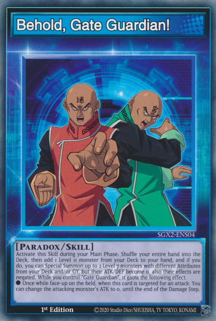 Behold, Gate Guardian! [SGX2-ENS04] Common Yu-Gi-Oh!