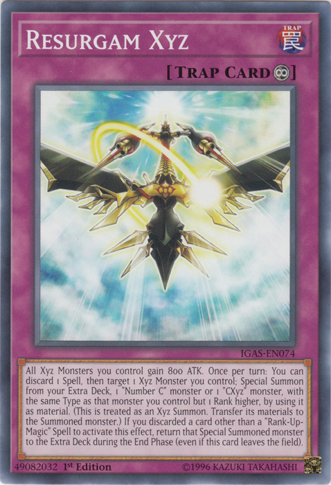 Resurgam Xyz [IGAS-EN074] Common Yu-Gi-Oh!
