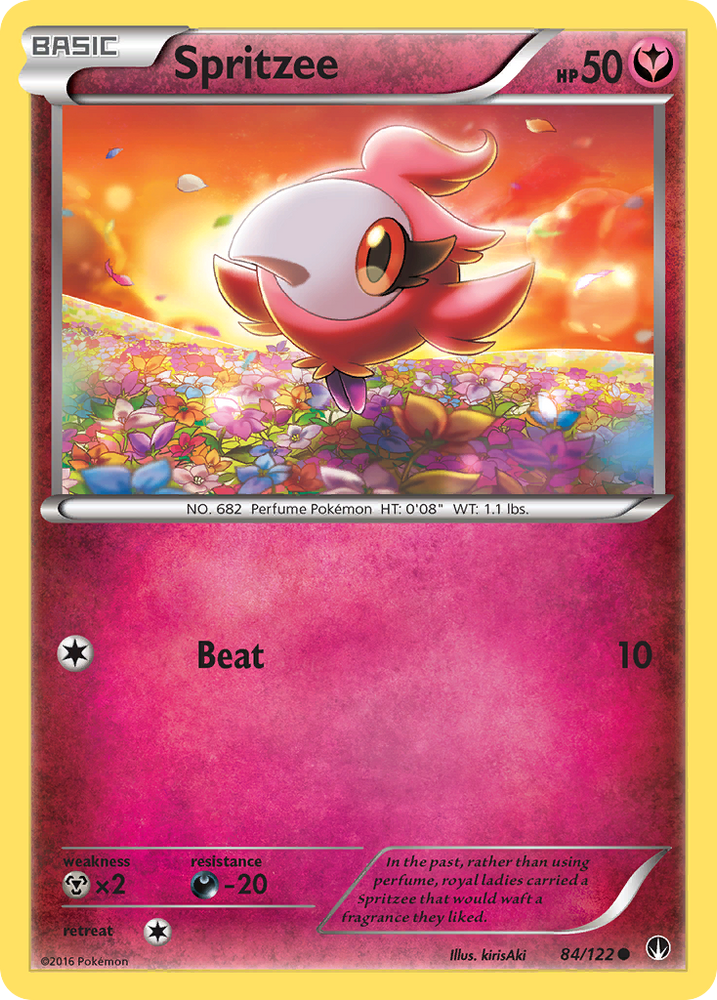 Spritzee (84/122) [XY: BREAKpoint] Pokémon