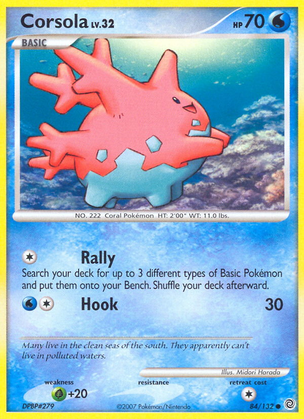 Corsola (84/132) [Diamond & Pearl: Secret Wonders] Pokémon