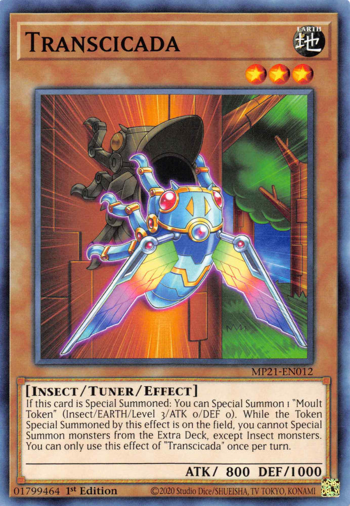 Transcicada [MP21-EN012] Common Yu-Gi-Oh!