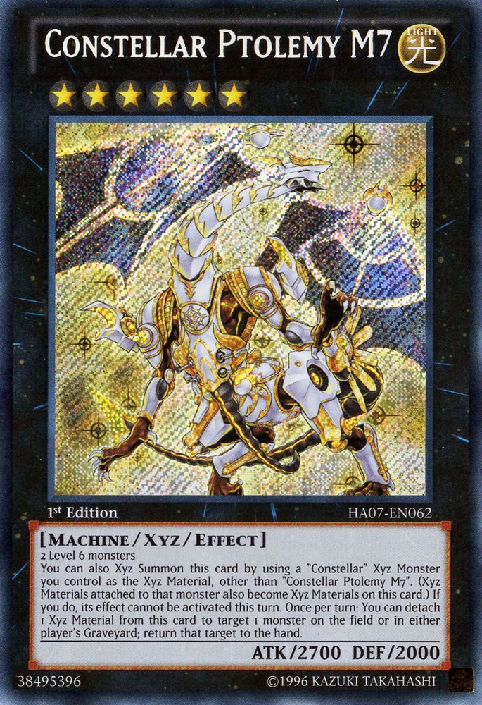 Constellar Ptolemy M7 [HA07-EN062] Secret Rare Yu-Gi-Oh!