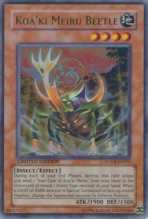 Koa'ki Meiru Beetle [SOVR-ENSP1] Ultra Rare Yu-Gi-Oh!