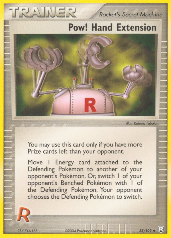 Pow! Hand Extension (85/109) [EX: Team Rocket Returns] Pokémon
