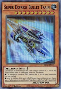 Super Express Bullet Train (Purple) [LDS2-EN121] Ultra Rare Yu-Gi-Oh!