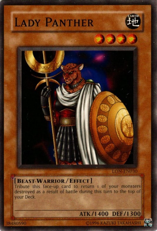Lady Panther [LON-EN030] Common Yu-Gi-Oh!