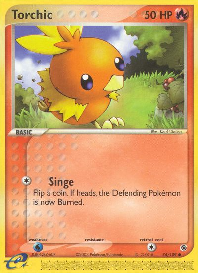 Torchic (74/109) [EX: Ruby & Sapphire] Pokémon