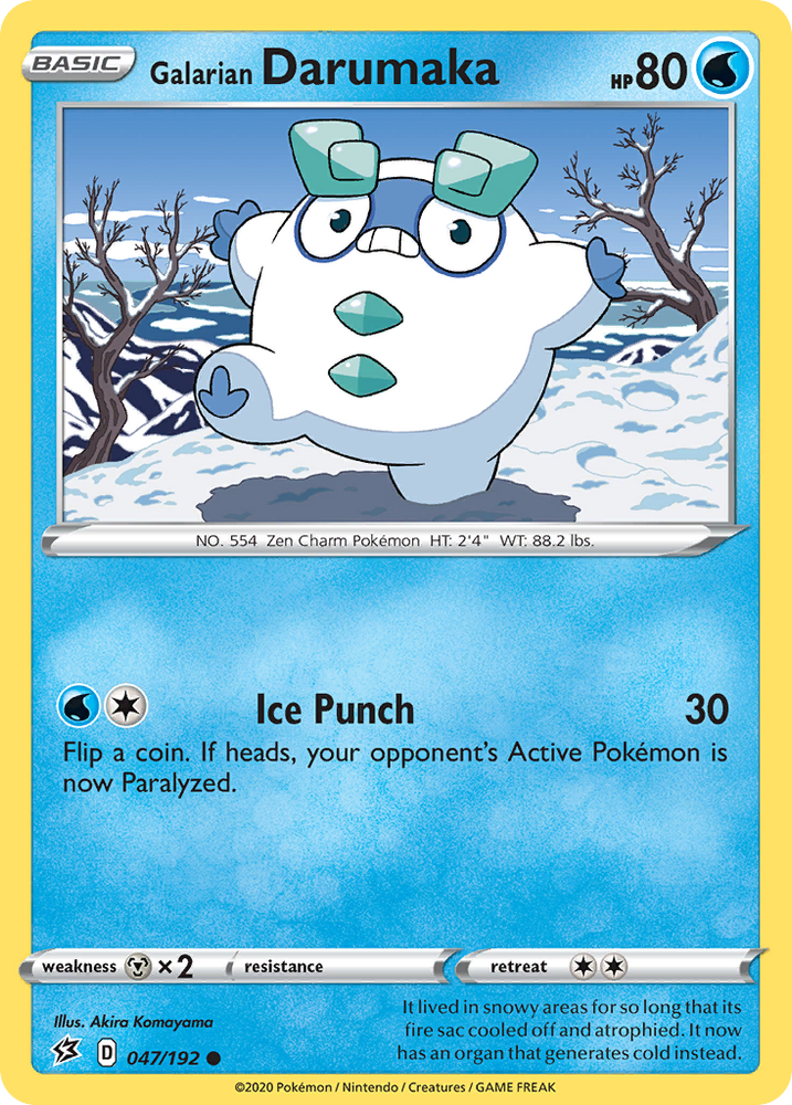 Galarian Darumaka (047/192) [Sword & Shield: Rebel Clash] Pokémon