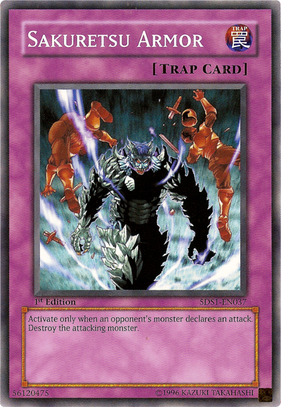 Sakuretsu Armor [5DS1-EN037] Common Yu-Gi-Oh!