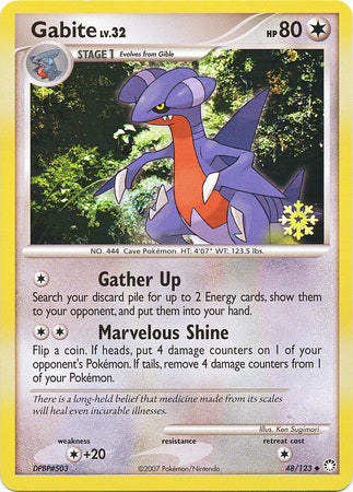 Gabite (48/123) [Countdown Calendar Promos] Pokémon