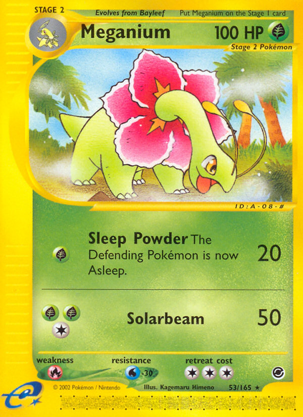 Meganium (53/165) [Expedition: Base Set] Pokémon