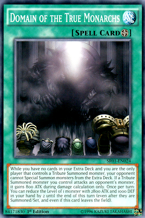 Domain of the True Monarchs [SR01-EN024] Common Yu-Gi-Oh!