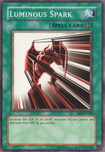Luminous Spark [SRL-100] Common Yu-Gi-Oh!