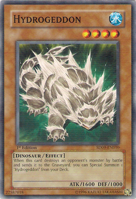 Hydrogeddon [SD09-EN010] Common Yu-Gi-Oh!