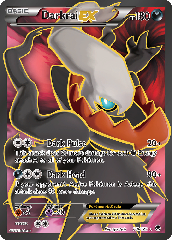 Darkrai EX (118/122) [XY: BREAKpoint] Pokémon