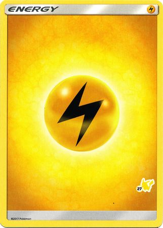 Lightning Energy (Pikachu Stamp #27) [Battle Academy 2020] Pokémon