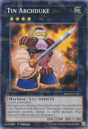 Tin Archduke [BP03-EN128] Shatterfoil Rare Yu-Gi-Oh!