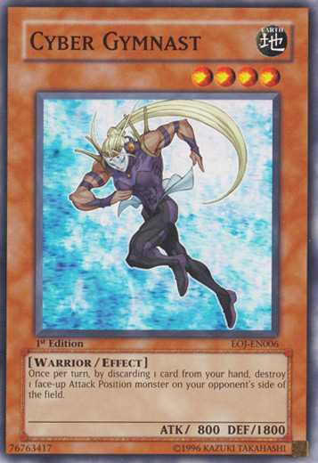 Cyber Gymnast [EOJ-EN006] Common Yu-Gi-Oh!
