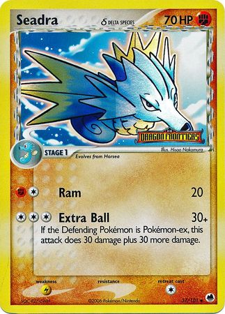 Seadra (37/101) (Delta Species) (Stamped) [EX: Dragon Frontiers] Pokémon