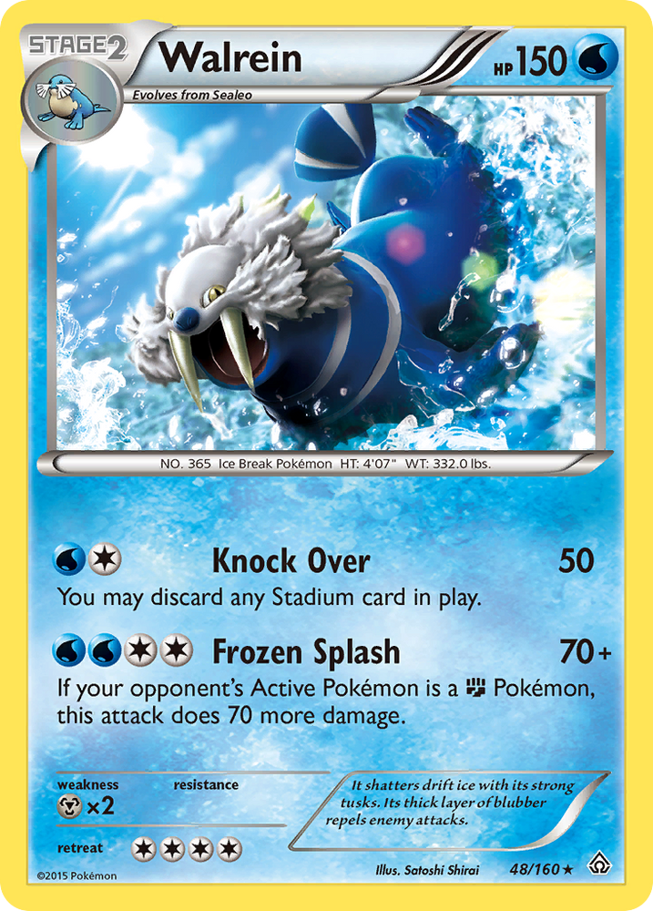 Walrein (48/160) [XY: Primal Clash] Pokémon