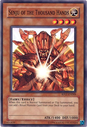 Senju of the Thousand Hands [RP01-EN068] Common Yu-Gi-Oh!