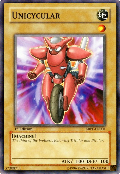 Unicycular [ABPF-EN001] Common Yu-Gi-Oh!