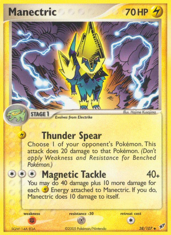 Manectric (38/107) [EX: Deoxys] Pokémon