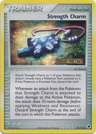 Strength Charm (81/101) (Stamped) [EX: Dragon Frontiers] Pokémon