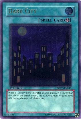 Dark City [POTD-EN048] Ultimate Rare Yu-Gi-Oh!