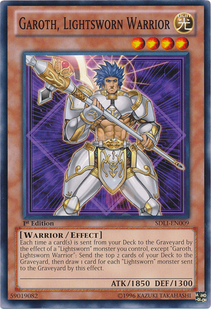 Garoth, Lightsworn Warrior [SDLI-EN009] Common Yu-Gi-Oh!