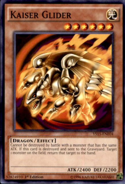 Kaiser Glider [YS15-ENF04] Common Yu-Gi-Oh!