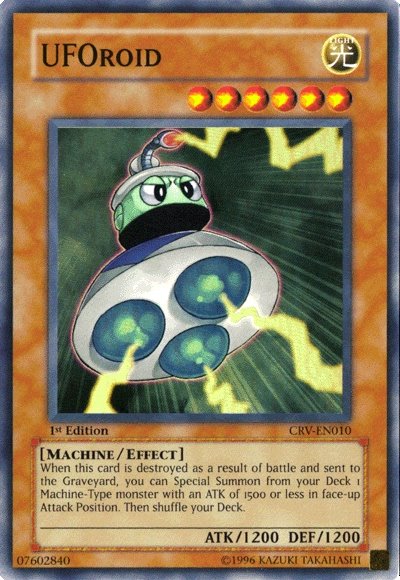 UFOroid [CRV-EN010] Super Rare Yu-Gi-Oh!