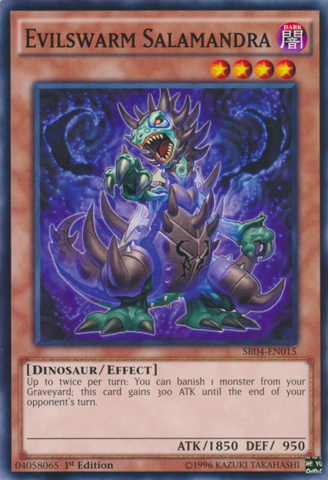 Evilswarm Salamandra [SR04-EN015] Common Yu-Gi-Oh!
