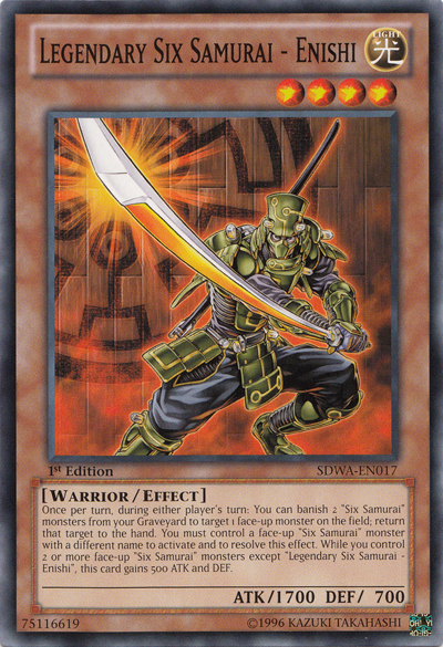 Legendary Six Samurai - Enishi [SDWA-EN017] Common Yu-Gi-Oh!