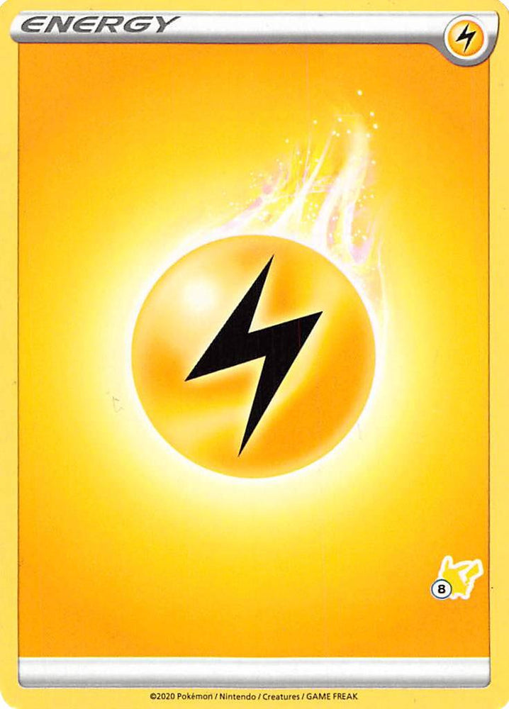 Lightning Energy (Pikachu Stamp #8) [Battle Academy 2022] Pokémon