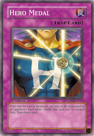 Hero Medal [DP06-EN021] Common Yu-Gi-Oh!
