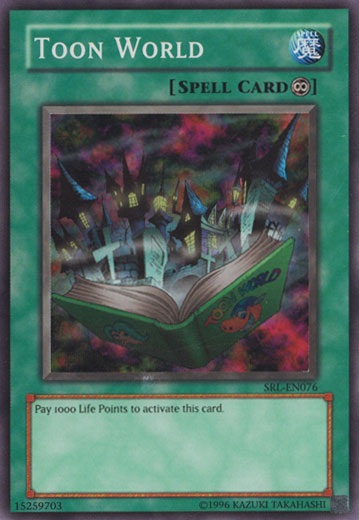 Toon World [SRL-076] Super Rare Yu-Gi-Oh!