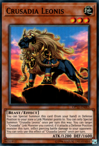 Crusadia Leonis [OP12-EN005] Super Rare Yu-Gi-Oh!