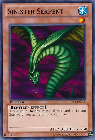 Sinister Serpent [BP02-EN015] Mosaic Rare Yu-Gi-Oh!