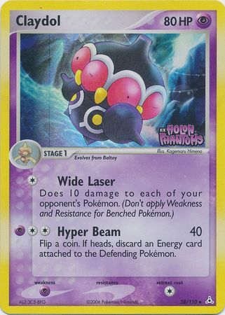 Claydol (38/110) (Stamped) [EX: Holon Phantoms] Pokémon
