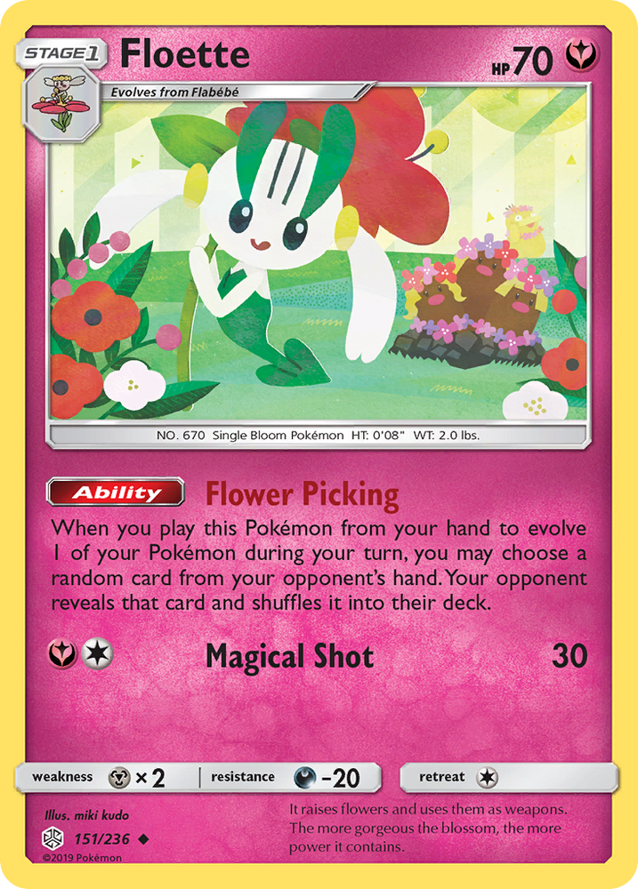 Floette (151/236) [Sun & Moon: Cosmic Eclipse] Pokémon