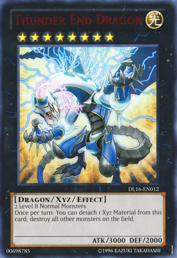 Thunder End Dragon (Red) [DL16-EN012] Rare Yu-Gi-Oh!