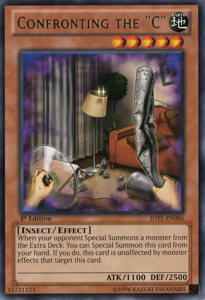 Confronting the C [JOTL-EN086] Rare Yu-Gi-Oh!