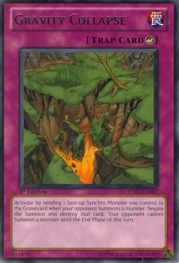 Gravity Collapse [STBL-EN067] Rare Yu-Gi-Oh!