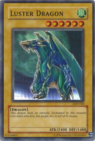 Luster Dragon [LOD-050] Super Rare Yu-Gi-Oh!