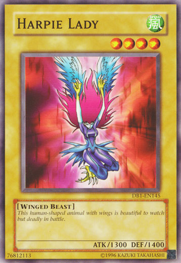 Harpie Lady [DB1-EN145] Common Yu-Gi-Oh!