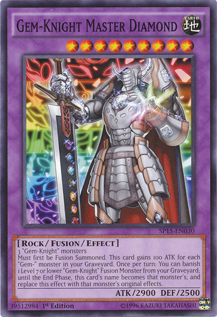Gem-Knight Master Diamond [SP15-EN030] Common Yu-Gi-Oh!
